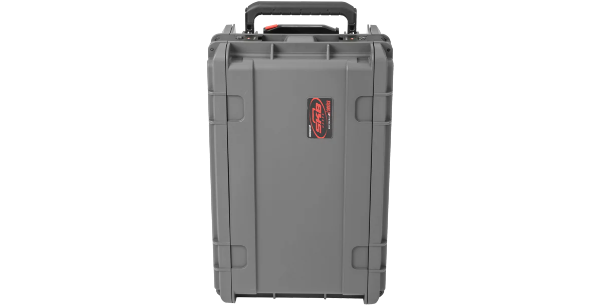 4U Injection Molded 11” Deep Rack w/Wheels, Dark Grey - Image 6