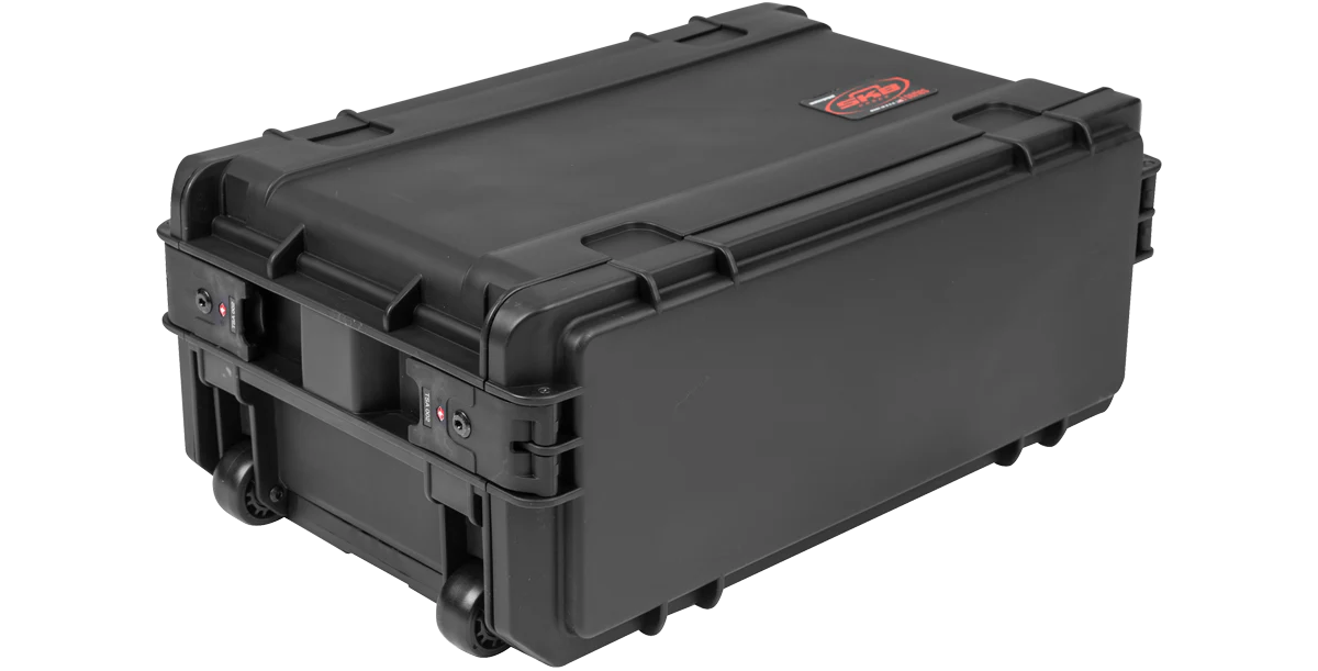 4U Injection Molded 11" Deep Rack w/Wheels, Black - Image 8