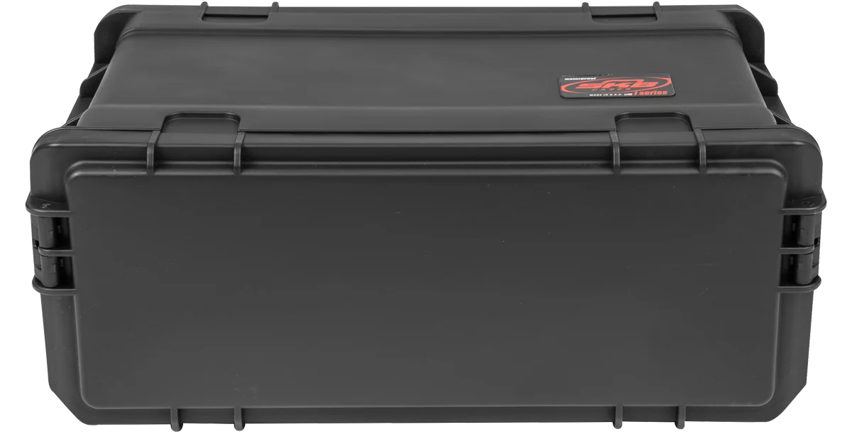 4U Injection Molded 11" Deep Rack w/Wheels, Black - Image 9