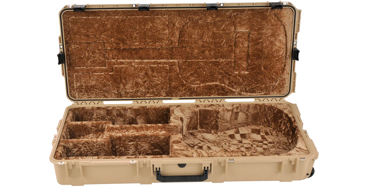 iSeries Waterproof Acoustic Guitar Case (tan) - Image 3