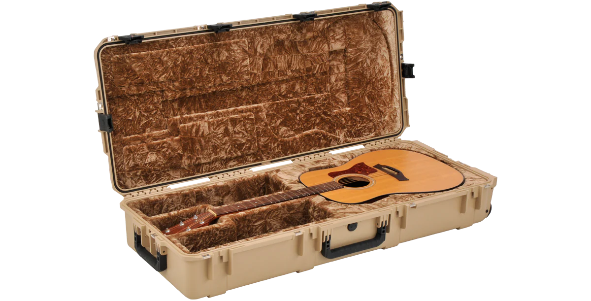 iSeries Waterproof Acoustic Guitar Case (tan) - Image 7