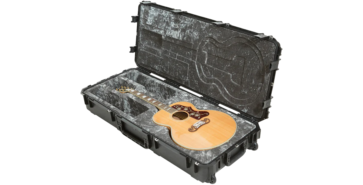 iSeries Waterproof Jumbo Acoustic Guitar Case - Image 4