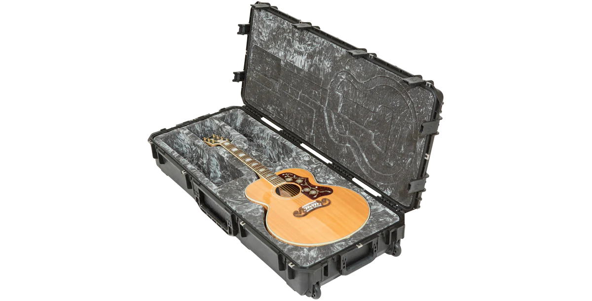 iSeries Waterproof Jumbo Acoustic Guitar Case - Image 5