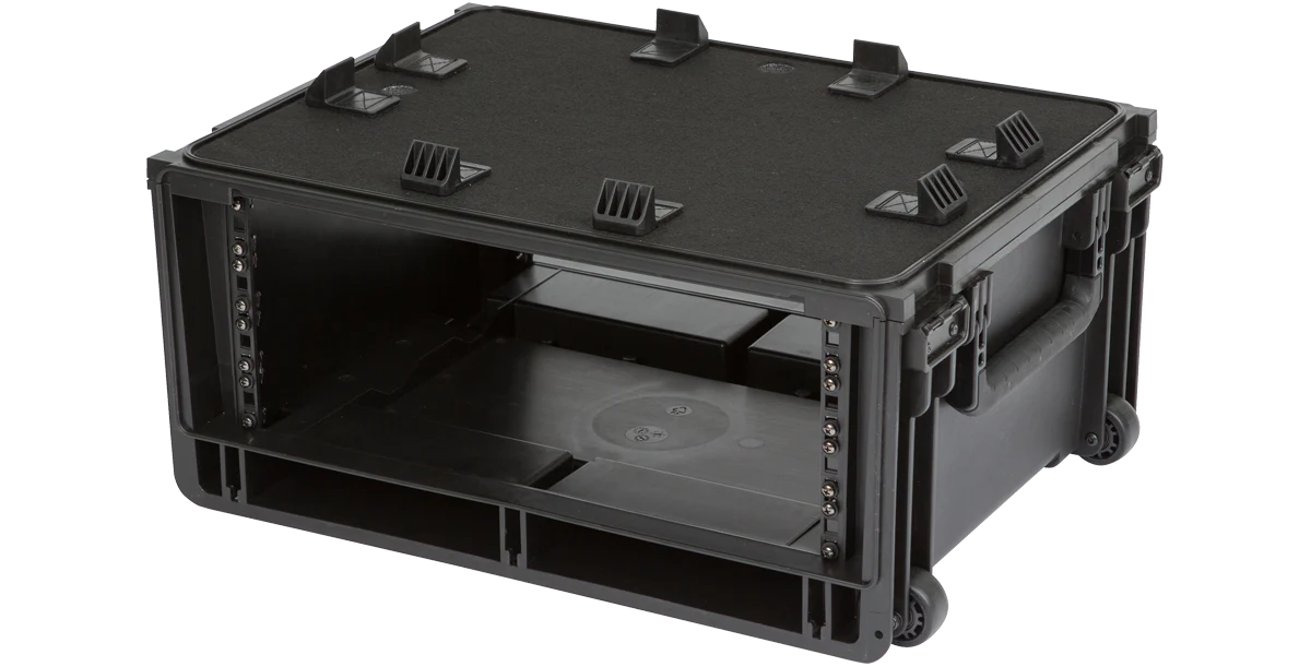 Injection Molded 4U Studio Flyer Rack Case - Image 5