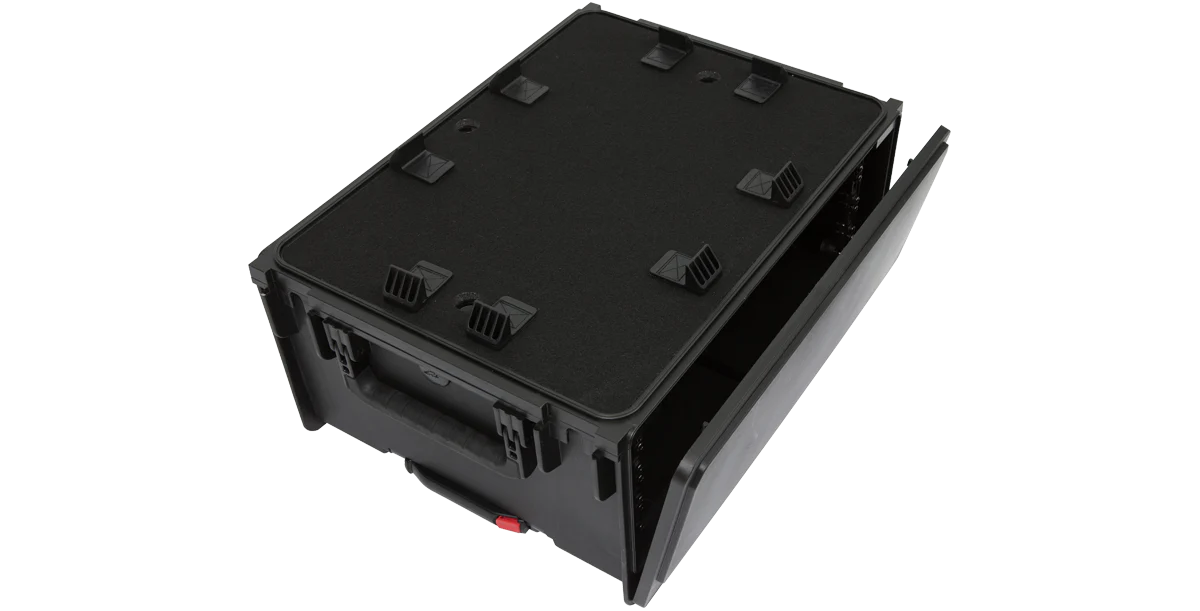 Injection Molded 4U Studio Flyer Rack Case - Image 7