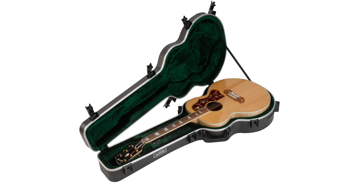 Universal Jumbo Acoustic Deluxe Guitar Case - Image 5